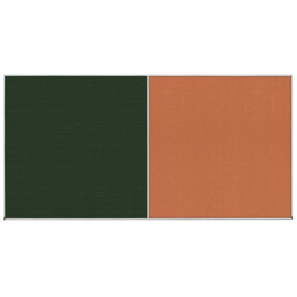 Enclosed Corkboard, 1 Door, 24"x36", 4" Fra
